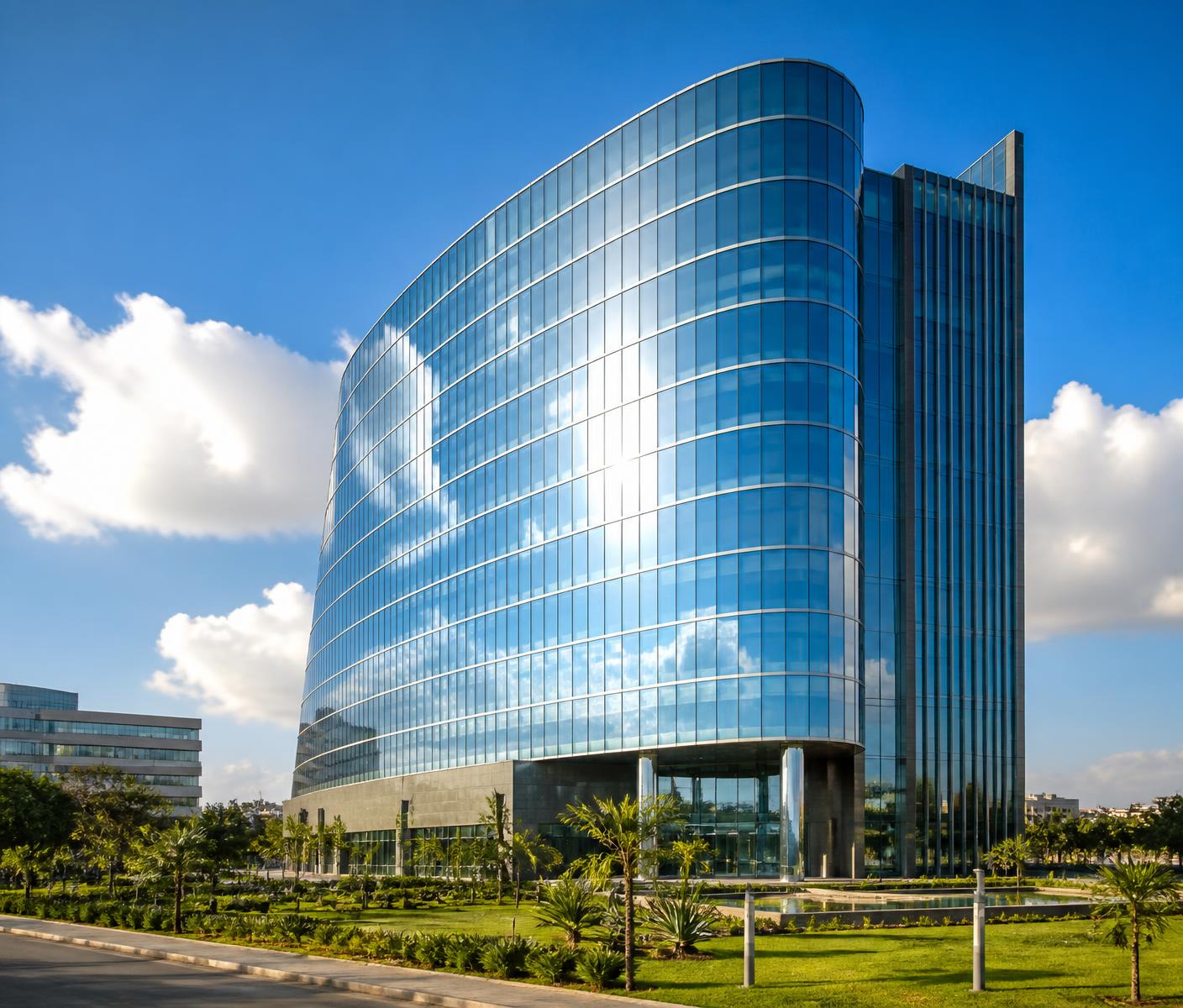 BIFTU Group corporate headquarters building on a bright sunny day